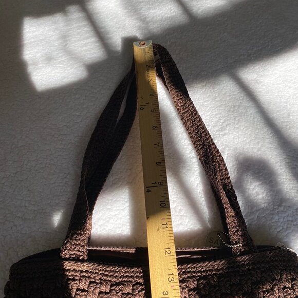 The Sak Woven Brown Shoulder Bag - Picture 8 of 16